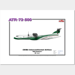 Avions de Transport Régional 72-500 - CEIBA Intercontinental Airlines "Old Colours" (Art Print) Posters and Art